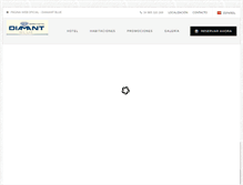 Tablet Screenshot of diamantblue.com